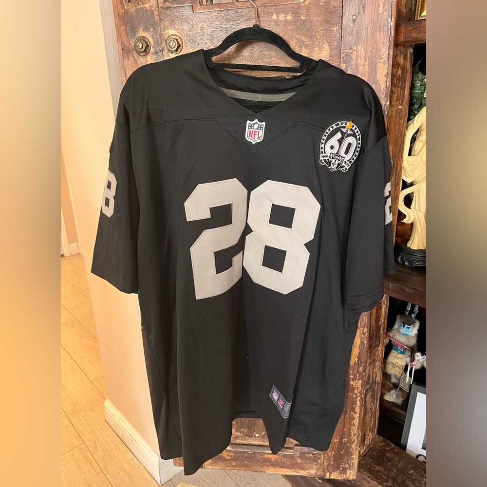 NFL Men's Black Josh Jacobs Raider jersey